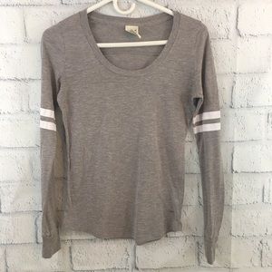 Gray PINK Victoria’s Secret Varsity Top
